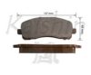 KAISHIN D6118 Brake Pad Set, disc brake